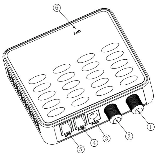 SR201AW mini optical node