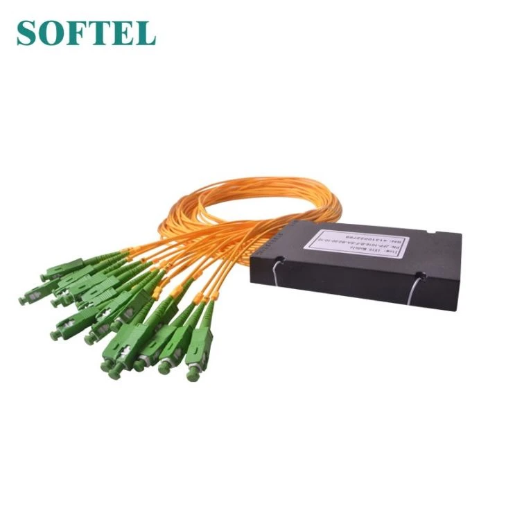 1x16 PLC Fiber Optic Splitter