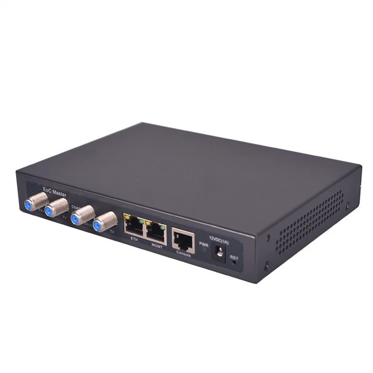 4 LAN ports Coax Eoc