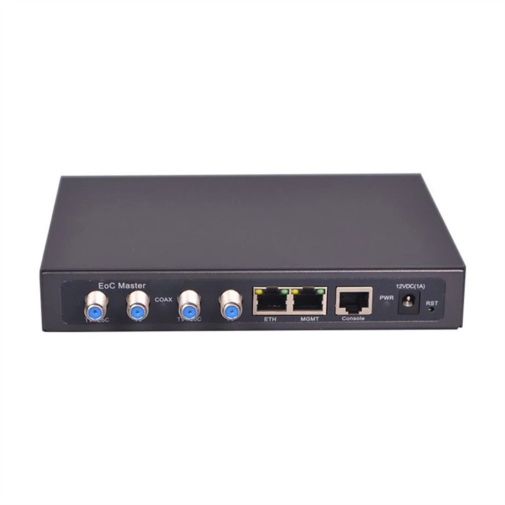 4 LAN Ports Coax Eoc