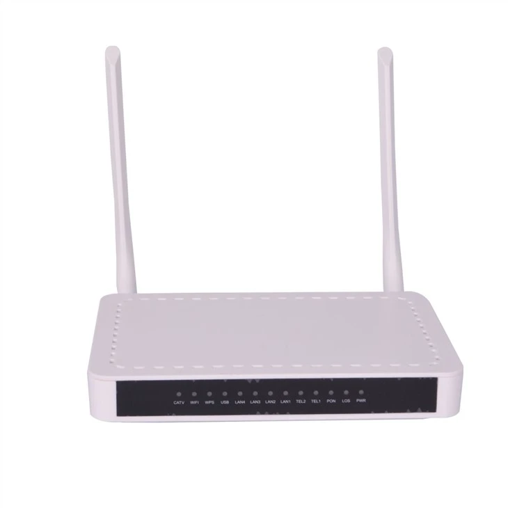 FTTH 1 GE3 FE ONT z dvema glasovnima vratoma