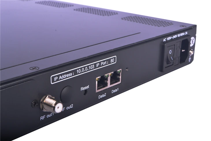 IP To DVB-C Modulator best