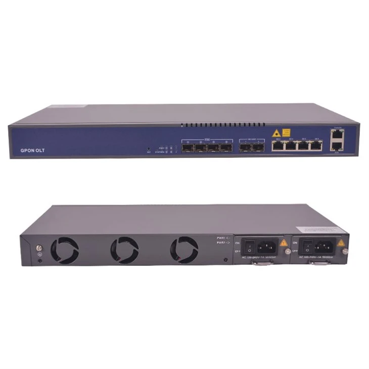 Gpon-OLT-4 PORT-G4V-tovarniško-softel-fth